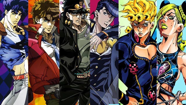 nội dung các phần của Jojo Bizarre Adventure